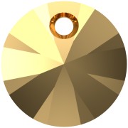 Pendentif PureCrystal 6428 8 mm - Crystal Aurum x1|raw }}