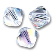 Toupies en cristal PureCrystal 5328 6 mm Crystal Moonlight x20|raw }}
