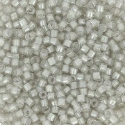 Miyuki Delica 11/0 DB1711 - Pearl Lined Gray Mist AB x8g|raw }}