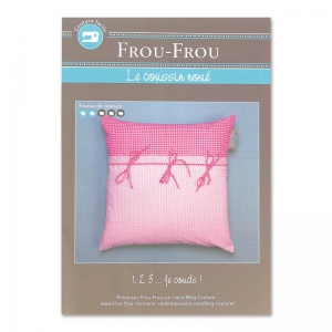 Fiche couture Frou-Frou - Le coussin noué x1