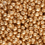 Mini-gouttes Miyuki 2.8 mm DP28-1053 - Galvanized Yellow Gold x8g