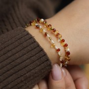 Mini-gouttes Miyuki 2.8 mm DP28-1053 - Galvanized Yellow Gold x8g