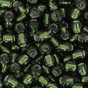 Rocaille Toho 11/0 TO11R37 - Silver Lined Olivine x8g