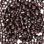 Rocailles en métal 8/0 cuivré vieilli x10g