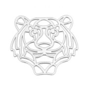 Intercalaire tigre 18.5 mm en Argent 925 x1