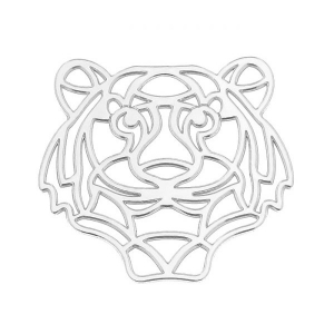 Intercalaire tigre 18.5 mm en Argent 925 x1