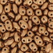 MiniDuo 2x4 mm Light Copper Satin x10g