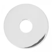 Intercalaire donut - cible 20 mm en Argent 925 x1