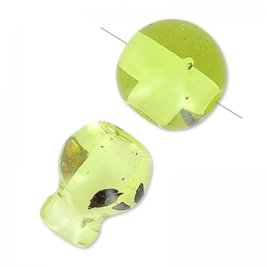 Set perles gourous 9 et 8 mm Jonquil x1