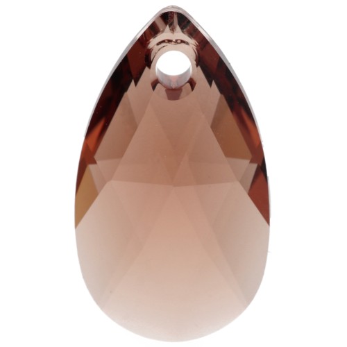 Larme PureCrystal 6106 16 mm - Reinvented Light Smoked Topaz x1