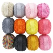 Fil de coton Lizbeth taille 40 Fudge Medium n°698 x274m