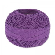 Fil de coton Lizbeth taille 40 Dark Purple Iris n°647 x274m