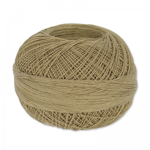 Fil de coton Lizbeth taille 40 Mocha Brown Medium n°691 x274m
