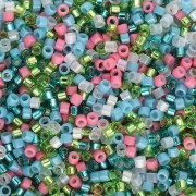 Mix Miyuki Delica 11/0 - Celestial Garden x8g|raw }}