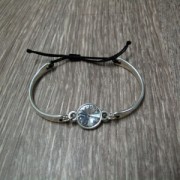 Intercalaire demi bracelet 45.5x7 mm bronze x1