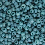 Rocaille Miyuki 8/0 4702 - Opaque Glazed Peacock AB Mat x8g