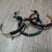 Fil synthétique métallisé 1 mm Bronze x 1 m