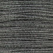 Fil synthétique métallisé 1 mm Gris Anthracite x 1 m