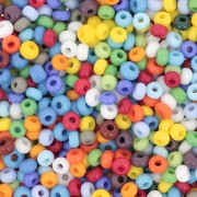 Preciosa Perles rocailles 9/0 2.5 mm - Mix Opaque Multicolore x10g|raw }}
