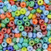 Preciosa Perles rocailles 9/0 2.5 mm - Mix Opaque Lustré x20g|raw }}