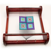 Métier extra-large à tisser des perles en bois x1