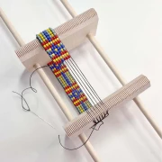 Métier à tisser des perles en bois Ojibwa x1