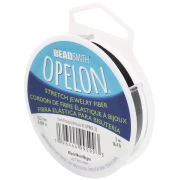 Fil en fibre élastique Opelon 0.23 mm - Noir x5m