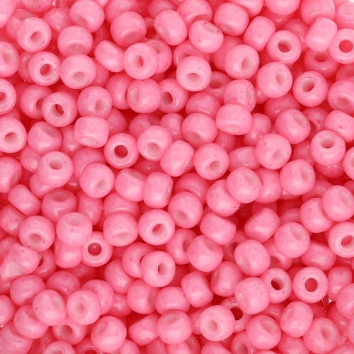 Rocaille Miyuki Duracoat 8/0 4467 - Dyed Opaque Carnation x8g