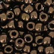 Rocailles Matubo 7/0 - 3.5 mm Dark Bronze x10g