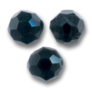 Perles rondes  PureCrystal 5000 3 mm Jet  x20|raw }}