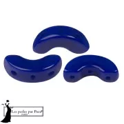 Sapphire - Perles en verre Arcos® par Puca® 5x10 mm - Opaque Sapphire x10g Perles en verre Arcos® par Puca® 5x10 mm - Opaque Sapphire x10g