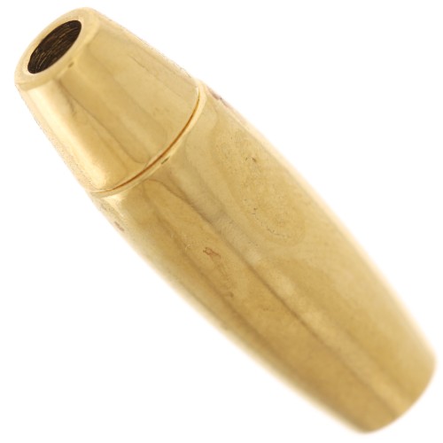 Fermoir aimanté pour cordon 3 mm - Acier inoxydable 316 Doré x1