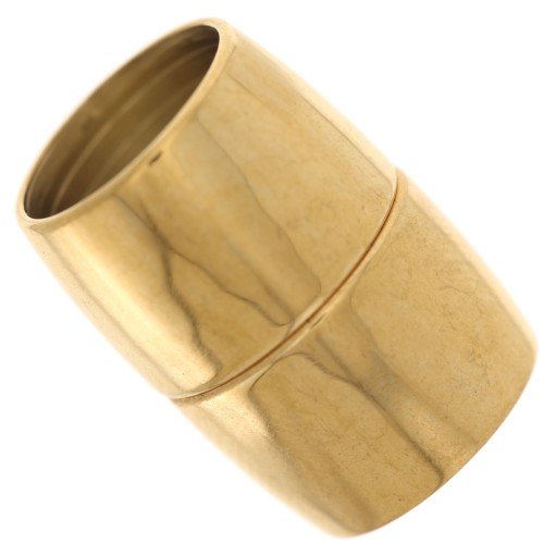 Fermoir aimanté pour cordon 10 mm - Acier inoxydable 316 Doré x1