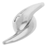 Fermoir goutte aimanté 17x7 mm - Argent 925 x1