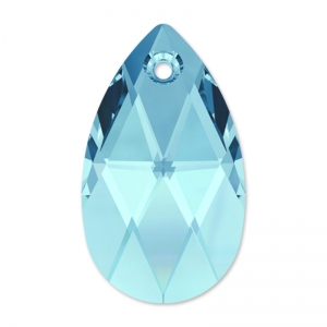 Larme PureCrystal 6106 16 mm Aquamarine x1