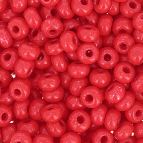 Preciosa Perles rocailles 6/0 4 mm - Terra Intensive - Red x20g
