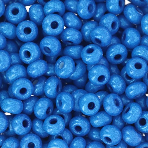 Preciosa Perles rocailles 6/0 4 mm - Terra Intensive - Blue x20g
