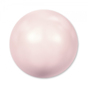 Cabochon Nacré PureCrystal 5817 8 mm Rosaline Pearl x1