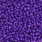 Preciosa Perles rocailles 11/0 2 mm - Terra Intensive - Violet Mat x20g