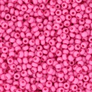 Preciosa Perles rocailles 11/0 2 mm - Terra Intensive - Pink Mat x20g|raw }}