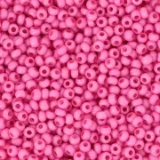 Preciosa Perles rocailles 11/0 2 mm - Terra Intensive - Pink Mat x20g