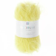 Fil fausse fourrure Ricorumi Furry Furry Rico Design Amigurumi - Jaune 002 x25g|raw }}