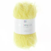 Fil fausse fourrure Ricorumi Furry Furry Rico Design Amigurumi - Jaune 002 x25g
