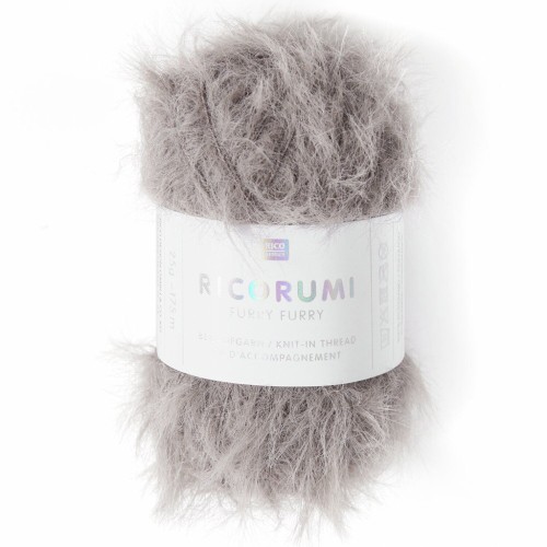 Fil fausse fourrure Ricorumi Furry Furry Rico Design Amigurumi - Bois 009 x25g
