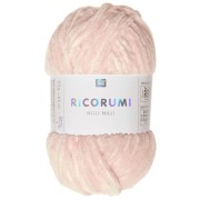 Laine chenille Ricorumi Nilli Nilli par Rico Design Amigurumi - Rose 006 x25g