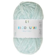 Laine chenille Ricorumi Nilli Nilli par Rico Design Amigurumi - Bleu glacé 015 x25g|raw }}