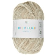Laine chenille Ricorumi Nilli Nilli par Rico Design Amigurumi - Ecru 021 x25g|raw }}