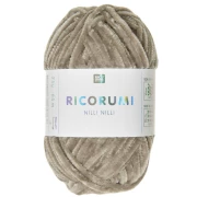 Laine chenille Ricorumi Nilli Nilli par Rico Design Amigurumi - Beige 022 x25g