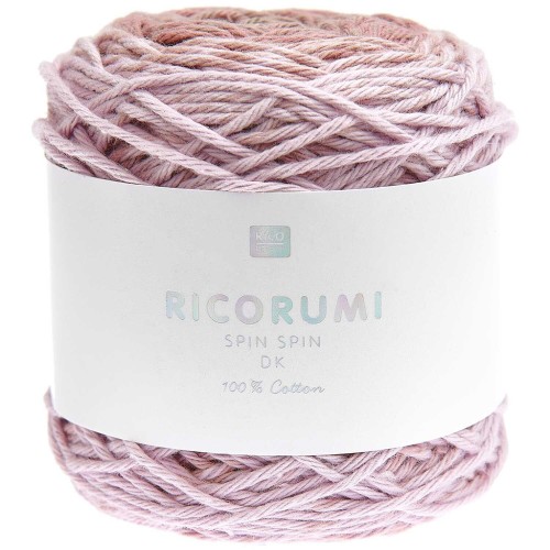Coton Ricorumi Spin Spin par Rico Design pour Amigurumi - Mauve x50g