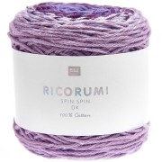 Coton Ricorumi Spin Spin par Rico Design pour Amigurumi - Lilas x50g